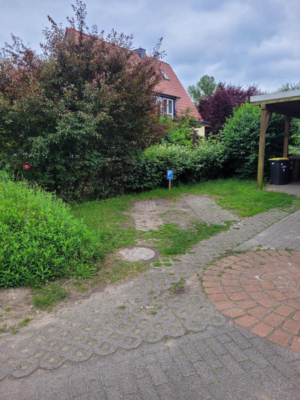 Ruhige, Kleine Unterkunft In Weyhe, Naehe Bremen Bagian luar foto